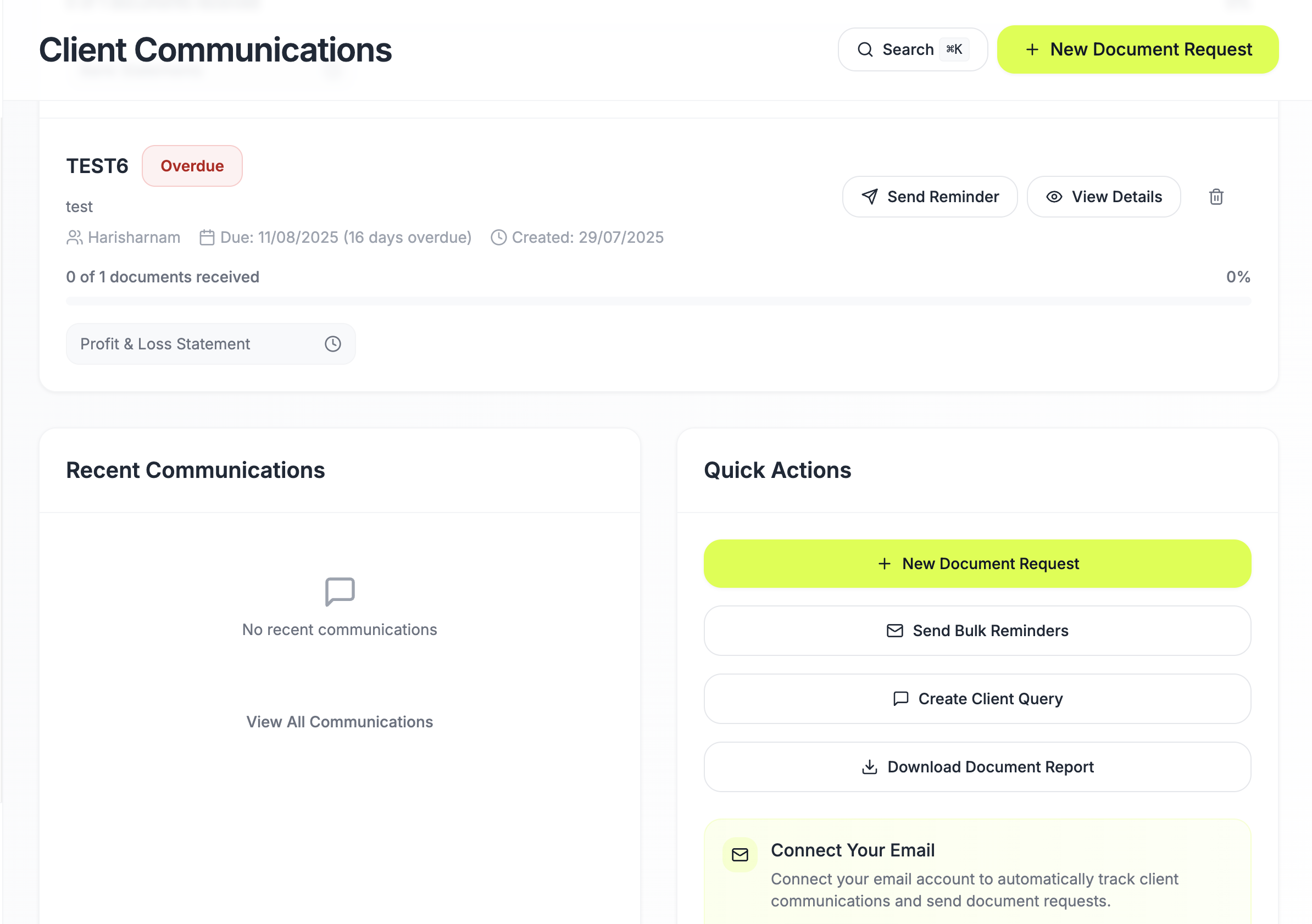 📨 Send feature of CPA OS